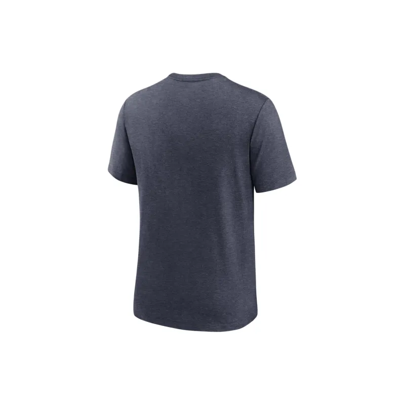 Nike Milwaukee Brewers Swing Big T-Shirt Men's Marine Blue-1