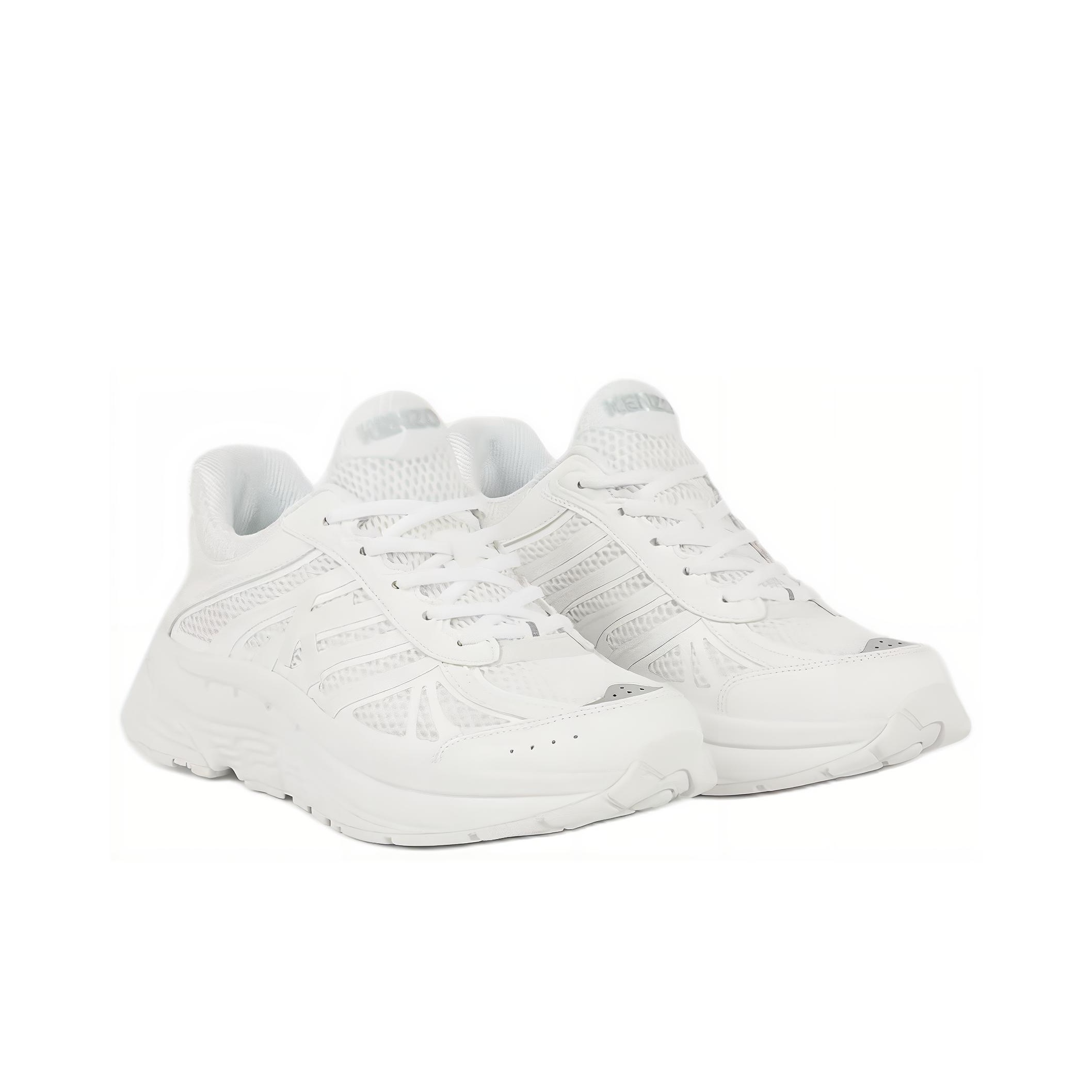 【送料&関税込】Kenzo White Mesh Pace 2.0 Sneakers KENZO Pace Mesh Sneakers - POIZON