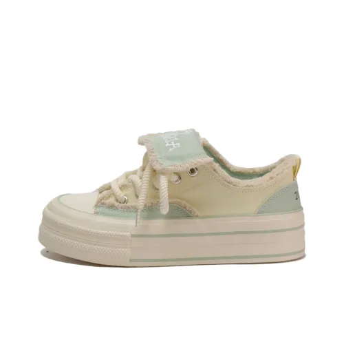 Zun'er Canvas Shoes Women's Low-Top