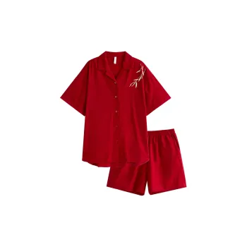 Same Language Pajama Set Women's Red