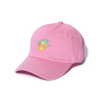 Clect Cotton Baseball Caps Women's Pink/Beige