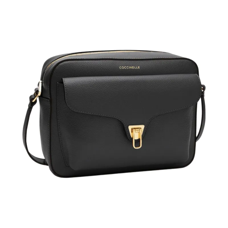 COCCINELLE Beat Logo Printed Medium Crossbody Bag-1