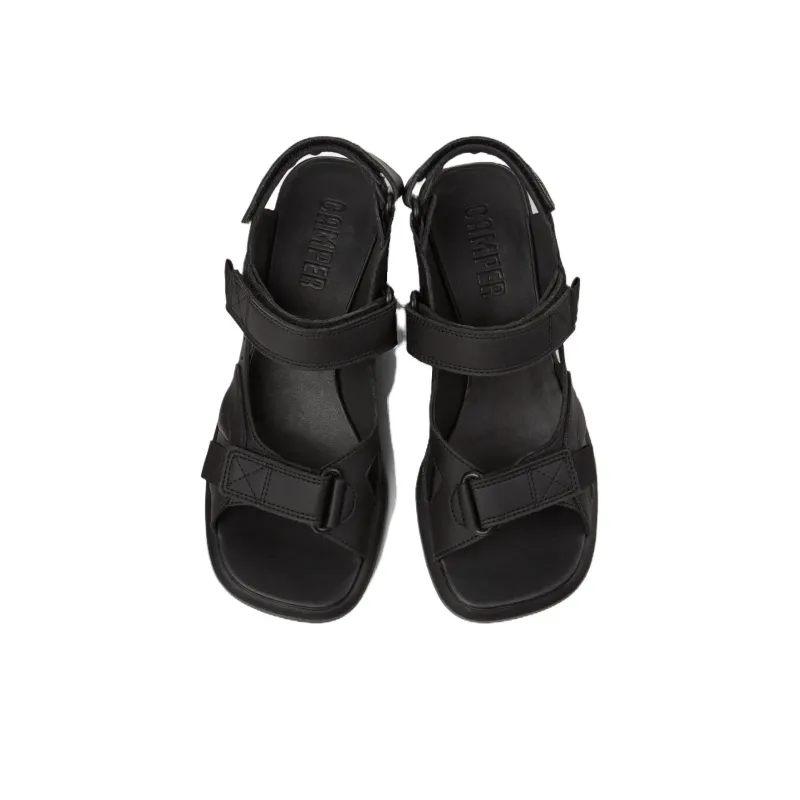CAMPER Dina Sculped Low-heel Sandals-3
