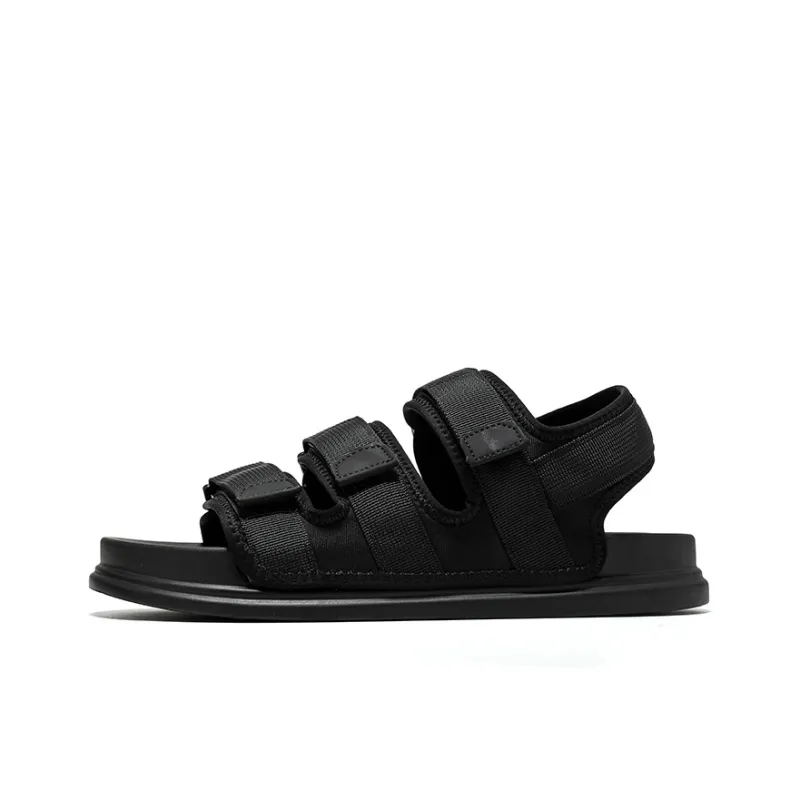 Chi Wolf Beach Sandals Unisex Black-0