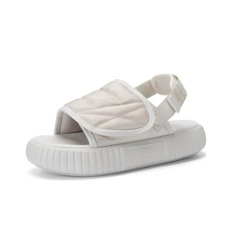 Kappa Sports Sandals Unisex Gray White-2