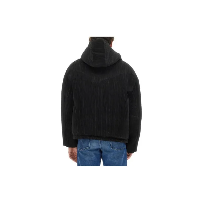 K WAY Jackets Coats Men's Black-1