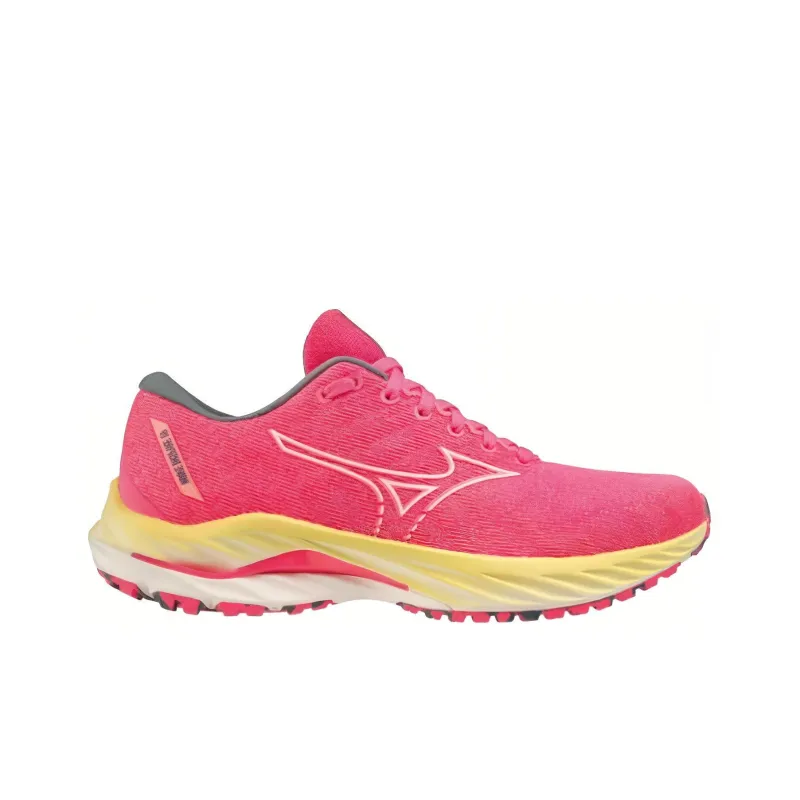 Mizuno Women's Wave Inspire 19 'High Vis Pink' Women's-1
