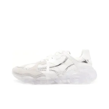 MOSCHINO Round Toe Chunky Lace Up Sneakers Women's