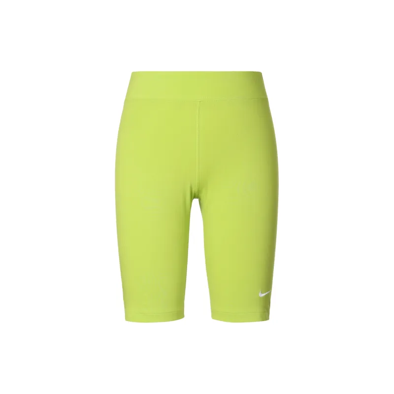 Nike Sportswear Essentials Series Casual Shorts Women's Yellow Green-1