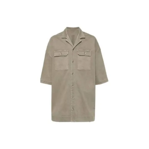 Rick Owens DRKSHDW Shirts Men Taupe