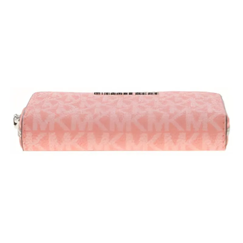 MICHAEL KORS MK Coated Canvas Wallet Small Size Women's Rouge Pink-5
