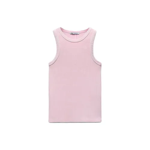 ZARA T-Shirts Women's Light Pink