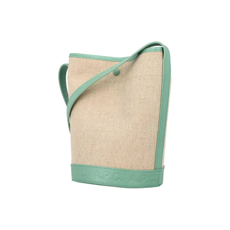 A.P.C Jute Shoulder Bag Women's Jadeite Color-1
