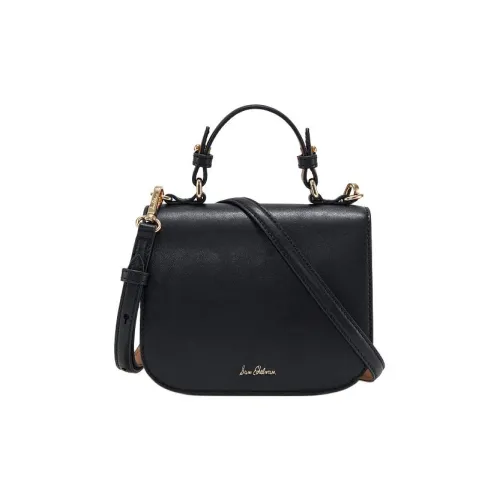 SAM EDELMAN Cow Leather Shoulder Bag Crossbody Bag Handbag Small Size Women's Black