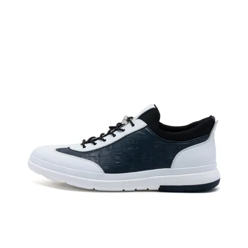 CHARRIOL Skateboard Shoes Men Low-Top Blue