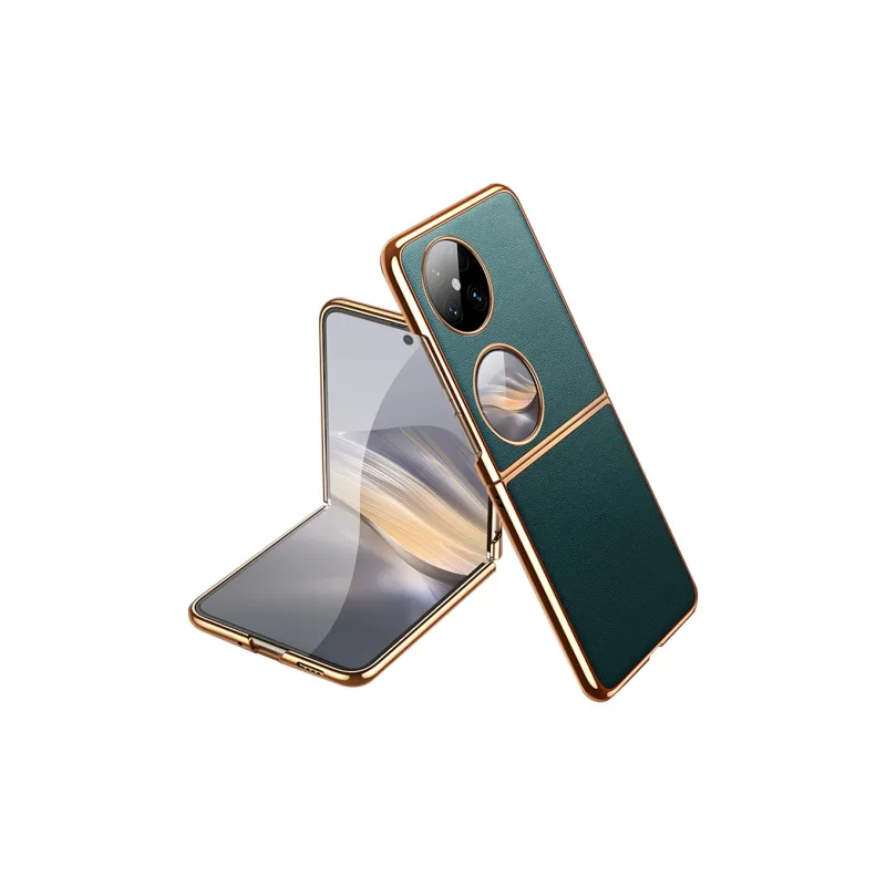 Andmo Genuine Leather Material Lightweight Skin Friendly Foldable Display Case For Huawei Pocket2 Phone Cases-3
