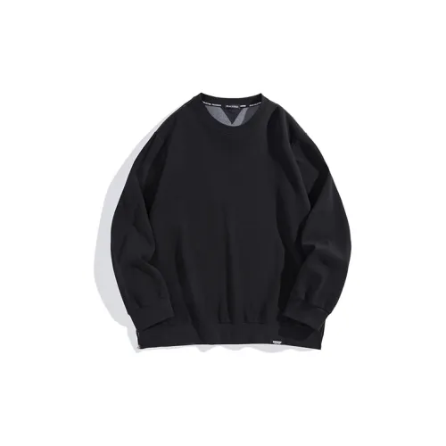 PEACEBIRD MEN Sweatshirts Men Black 1 Wide Style