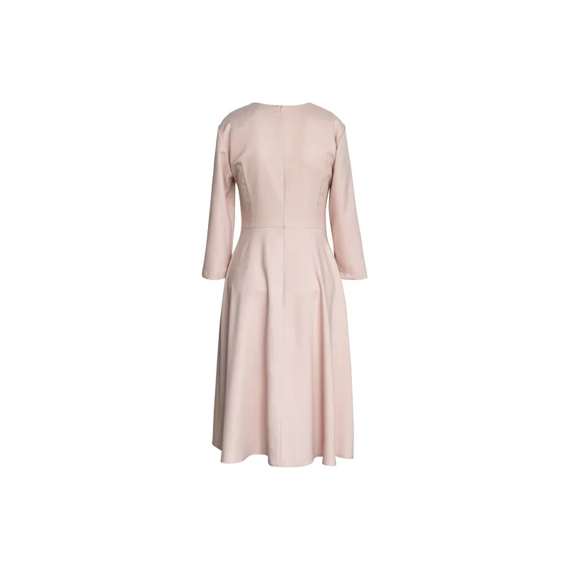 ROEYSHOUSE Long Sleeved Dress Women's Light Pink-1