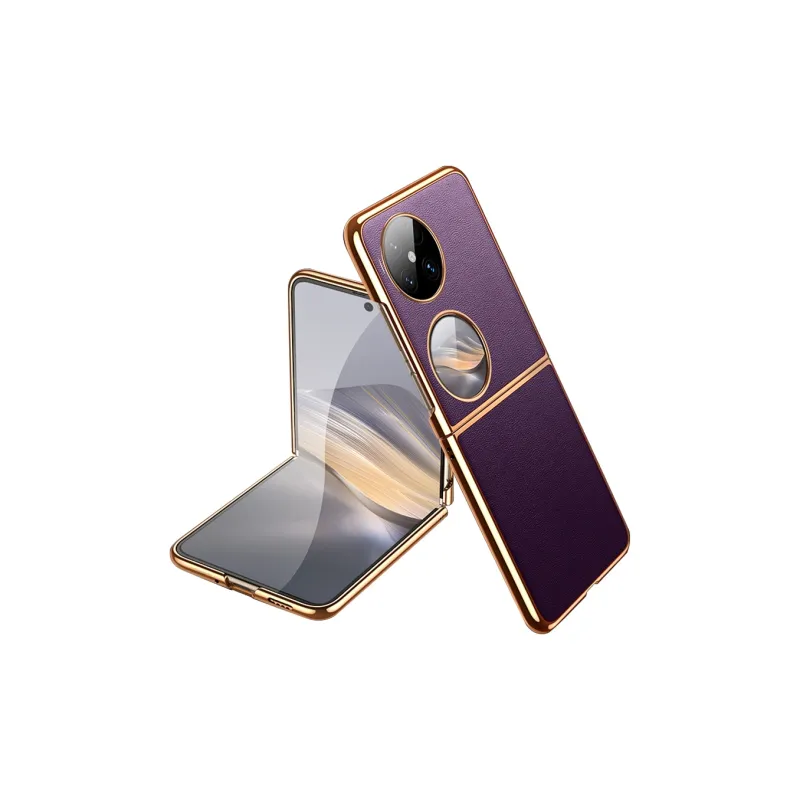 Andmo Genuine Leather Material Lightweight Skin Friendly Foldable Display Case For Huawei Pocket2 Phone Cases-10