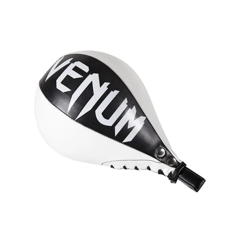VENUM Speed Balls / Vent Balls SKINTEX Leather Fitness Black White-0