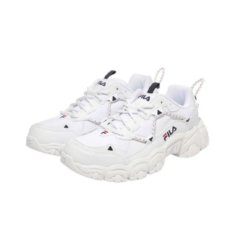 FILA Cat Running Shoes White Korean Version Unisex-1