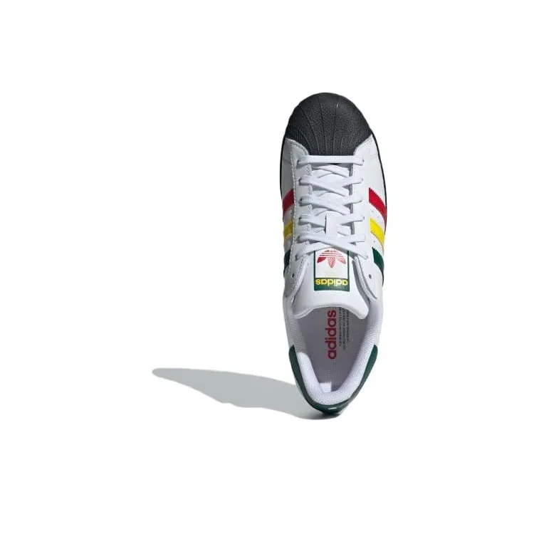 Adidas Superstar Rasta White-3