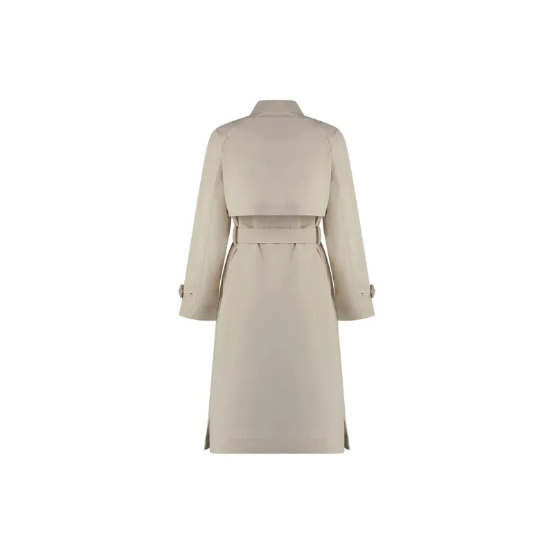 WOOLRICH Belted Button Up Trench Coat-1