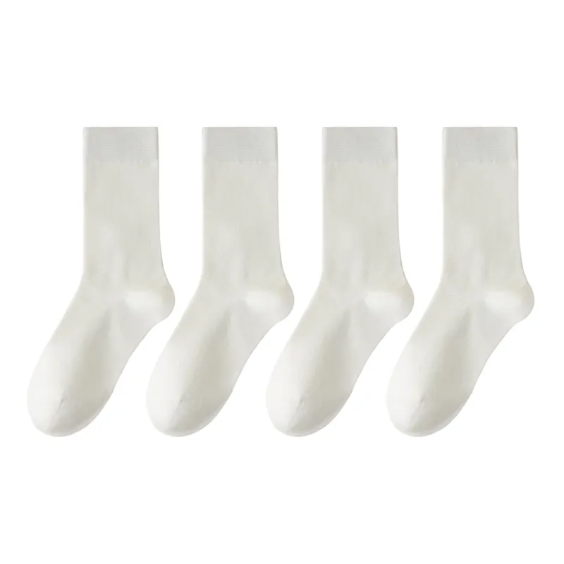 XXLLG Mid Calf Socks Women's 4 Pack-10
