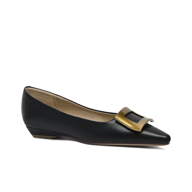 CAMEIDO Casual Single Shoes Women's Black-1
