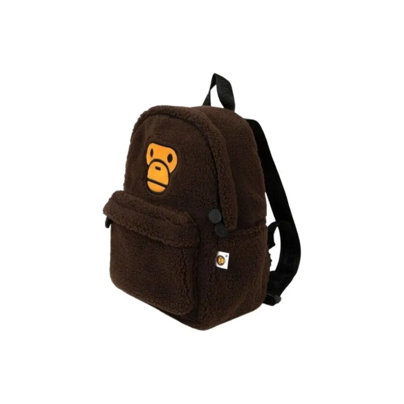 A BATHING APE Polyester Backpack Regular Unisex Brown-2