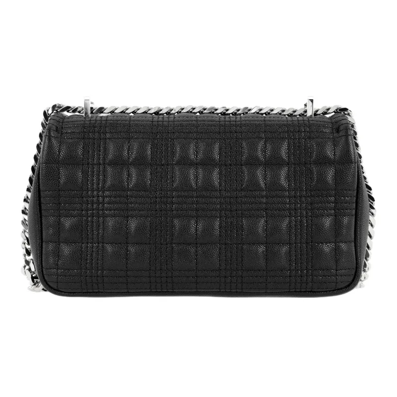 Burberry Lola Bag Lambskin Crossbody Bag, Shoulder Bag Women's Black-2