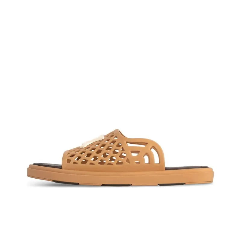 LOUIS VUITTON By Tyler, The Creator Waffle Mule Cognac Brown-0
