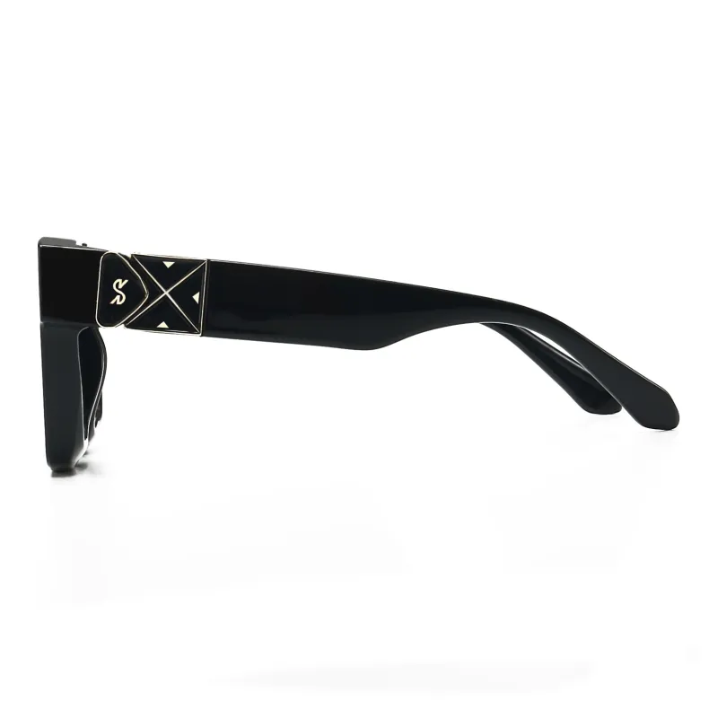 SHEEN KELLY Square Sunglasses Unisex-5
