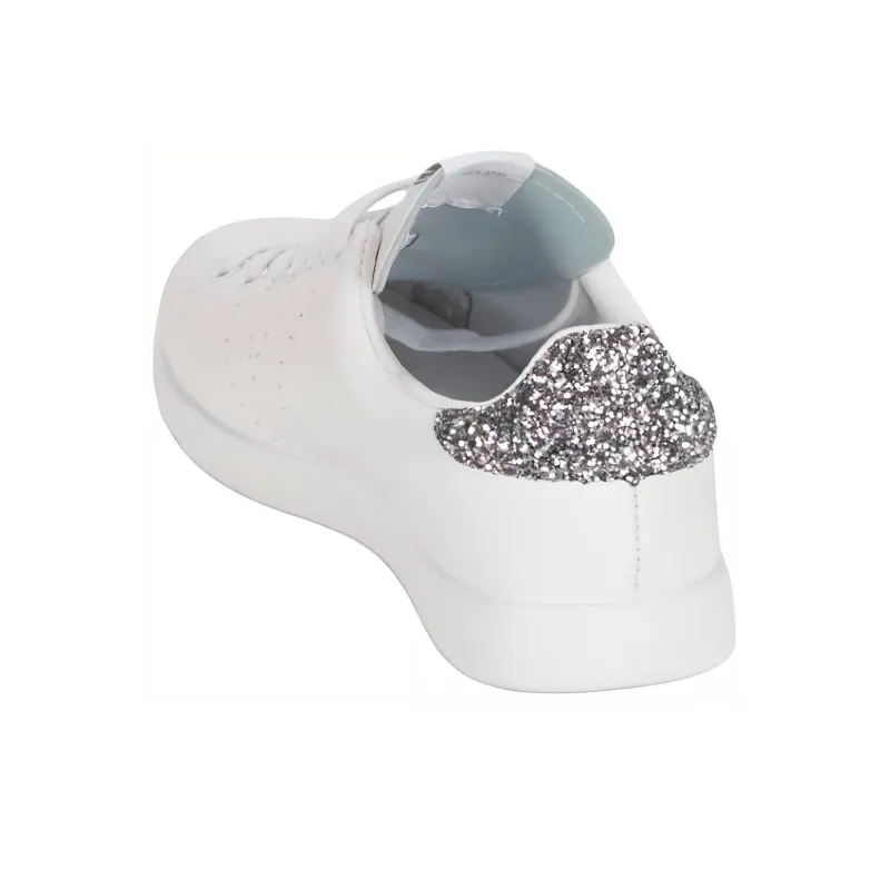 Victoria Beckham Low Top Skateboard Shoes Women's White-3