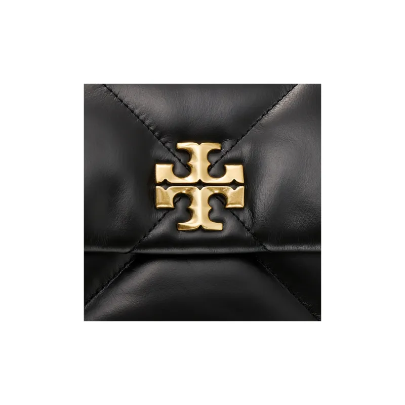 TORY BURCH Kira Cow Leather Handbag Shoulder Bag Crossbody Bag Women's Black-4