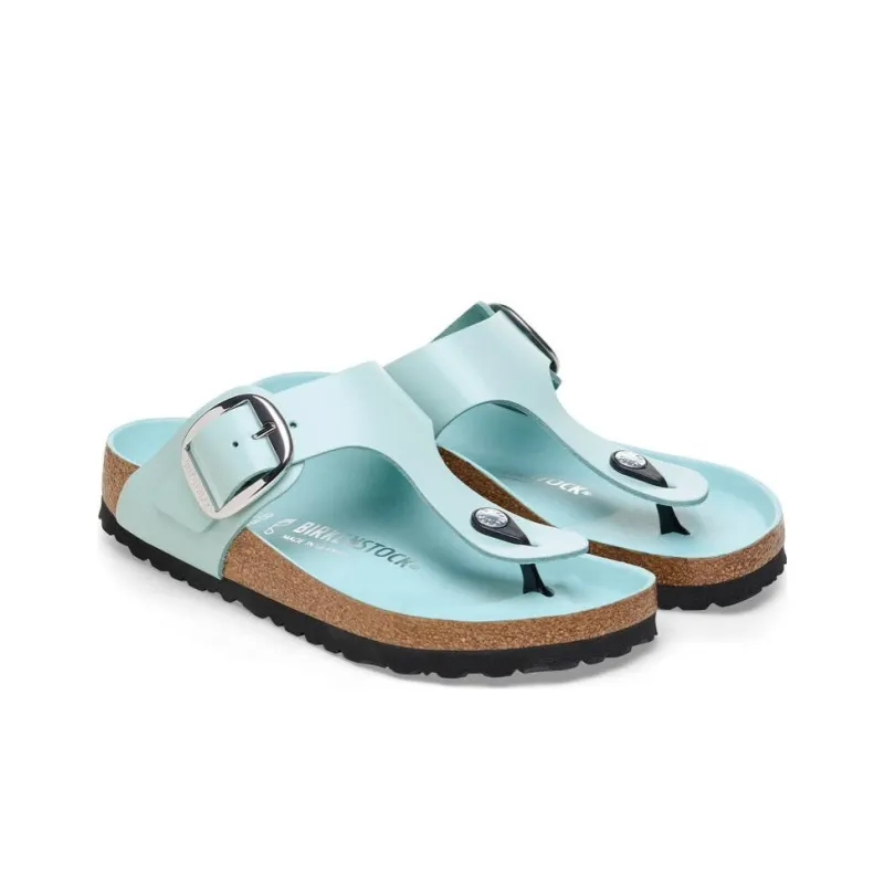 Birkenstock Flip Flops Women's Light Blue-3