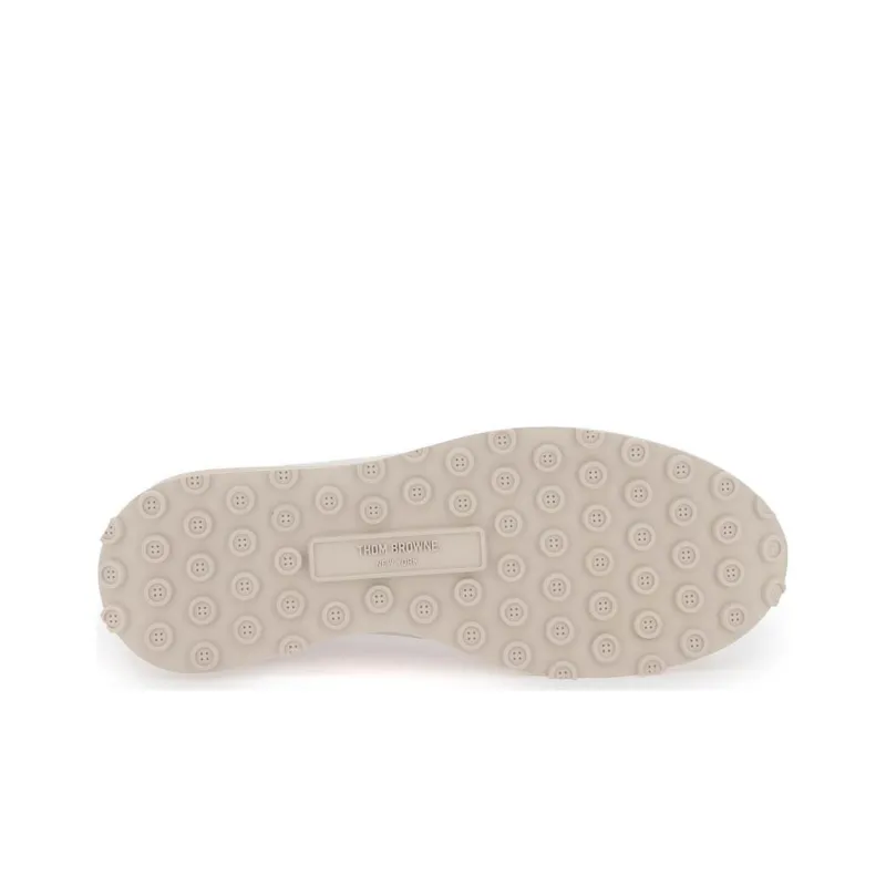 THOM BROWNE Round Toe Lace Up Sneakers-4