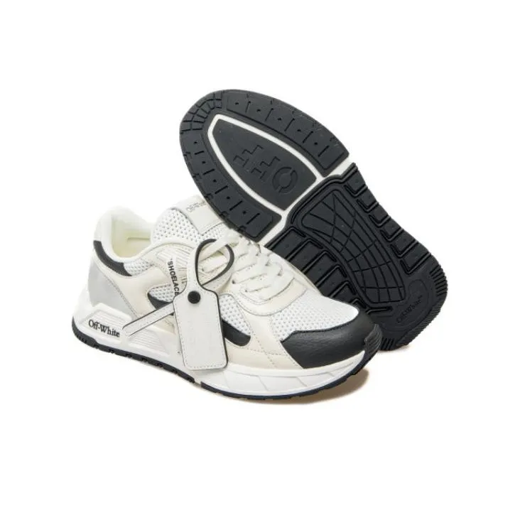 OFF WHITE Kick Off Leather Sneakers Women's-3