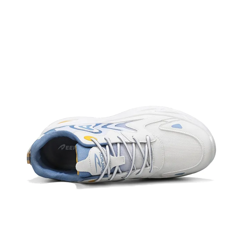 DEERWAY Cushioning Coverage Height Increasing Balance Support Low Top Platform Casual Chunky Sneakers Men's-15