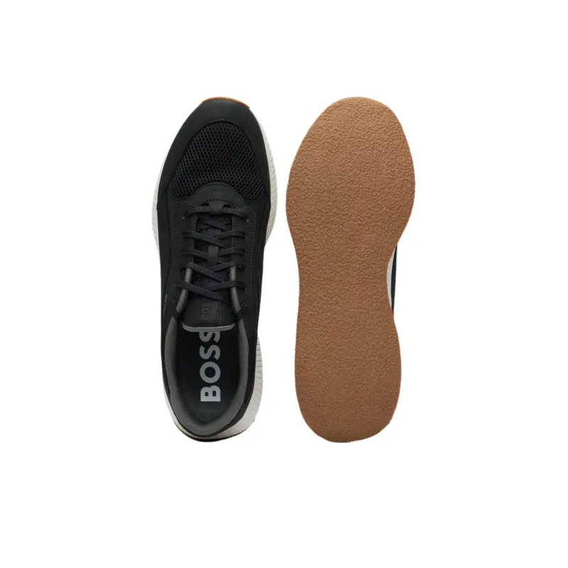 BOSS Leather Low-top Sneakers-4