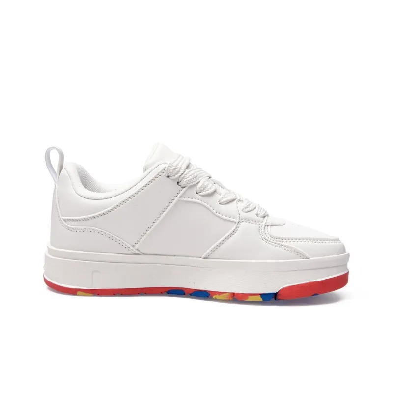 PONGFINITY Low-Top Skateboard Shoes Unisex Ecru-7