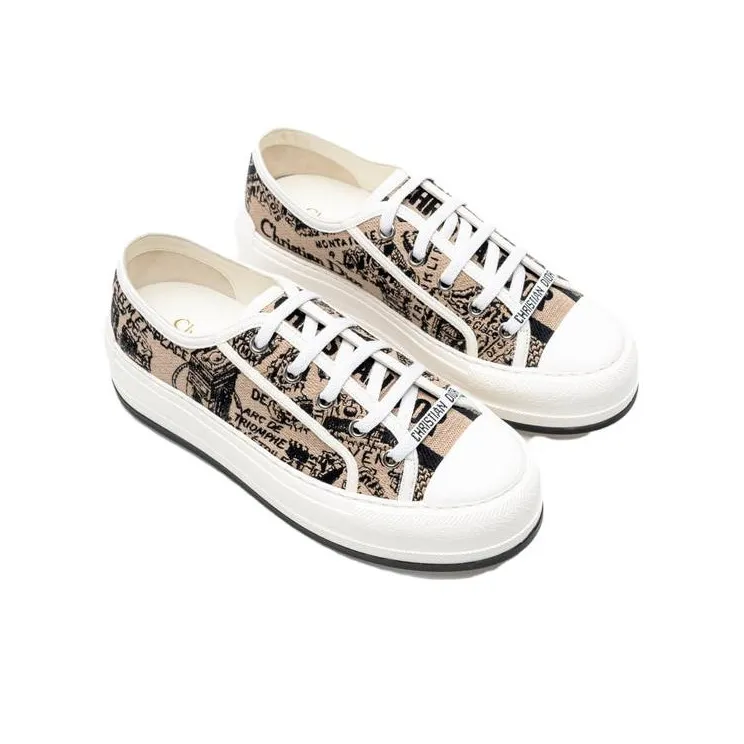 DIOR Women's Walk'N'DIOR Platform 'Plan De Paris   Beige'-3