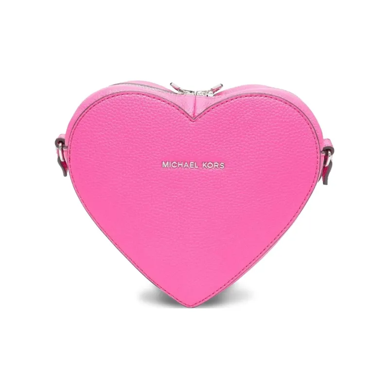 MICHAEL KORS Polyurethane Shoulder Bag Kids' Pink & Silver-1
