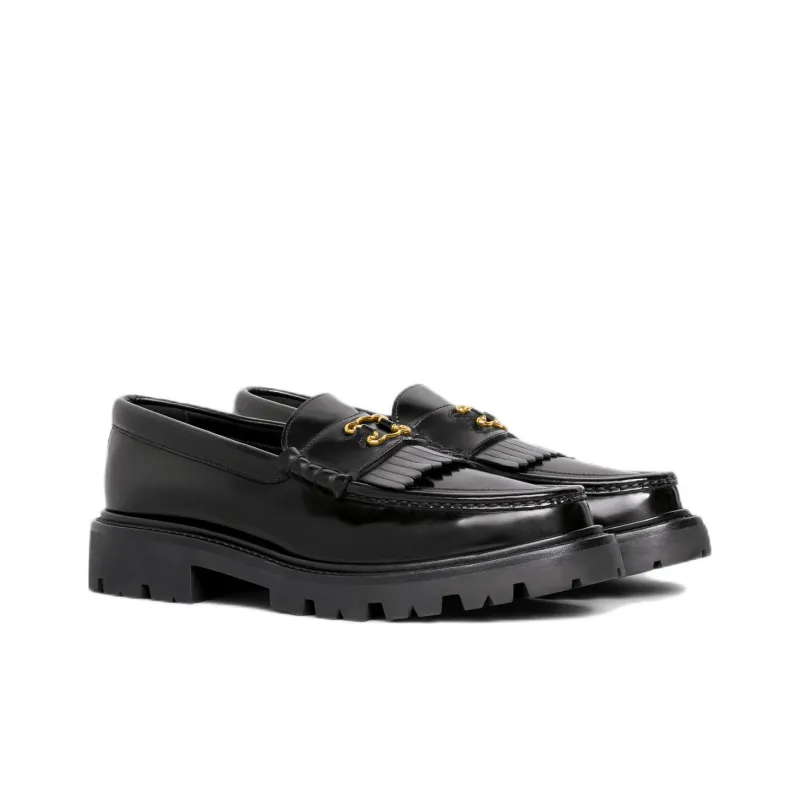 CELINE Loafers Women's Black-3