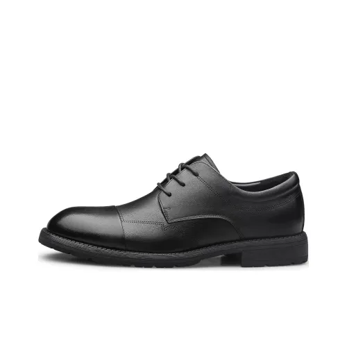 ZRO Dress Shoes Men Mid Top Black/Brown