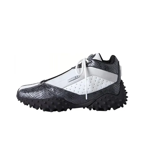 EYTYS Lifestyle Shoes Unisex Mid-Top Black/Grey/White