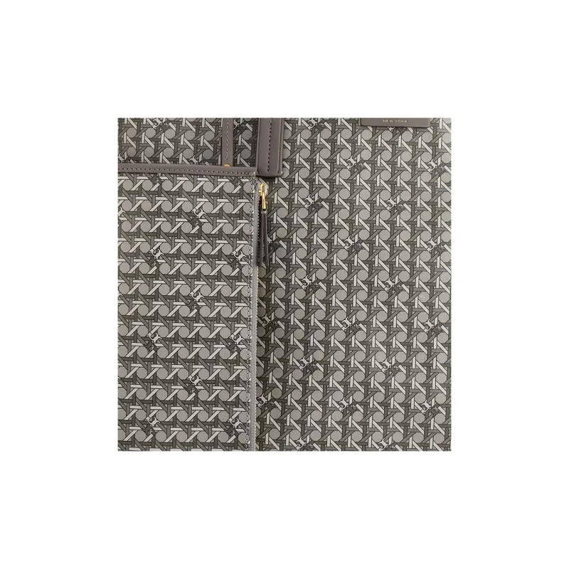 TORY BURCH Ever-Ready Series Coated Canvas Combo Bag Tote Bag Shopping Bag Handbag Shoulder Bag Women's Graphite Gray-4