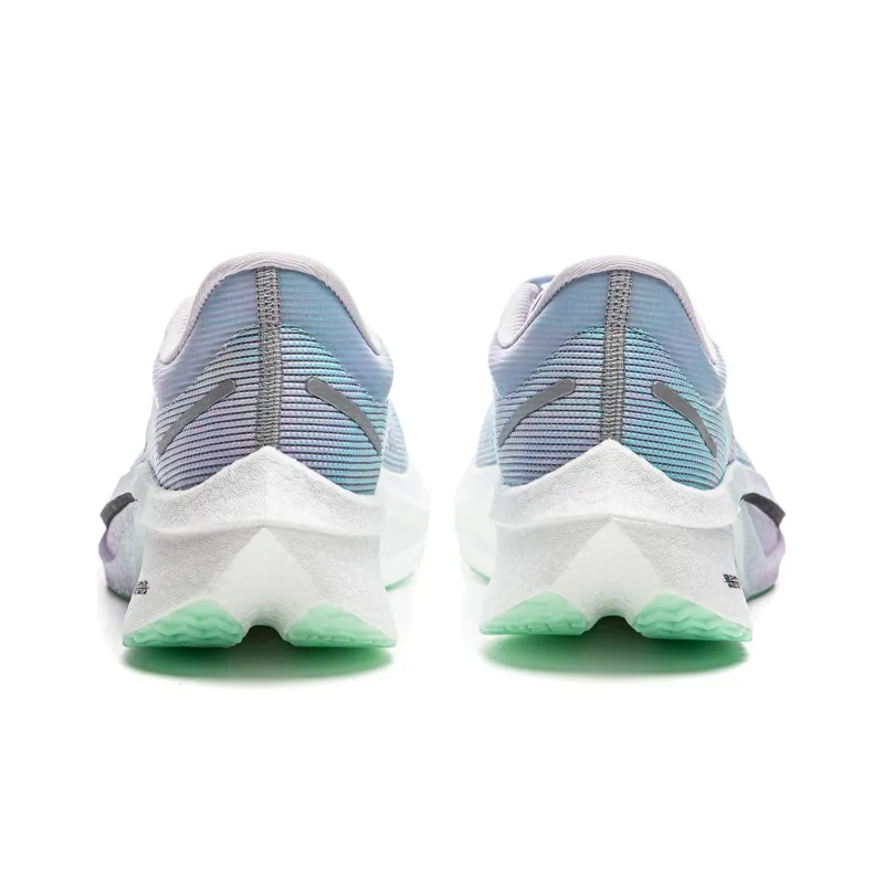 LINING Feidian 4 Challenger Running Shoes Men Low Top Mist Purple/Vero Rose Purple/Fluorescent Ice Cyan-5