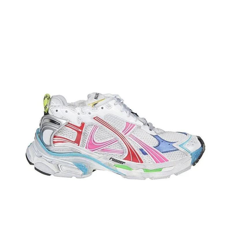 Balenciaga Runner White Multicolor-1