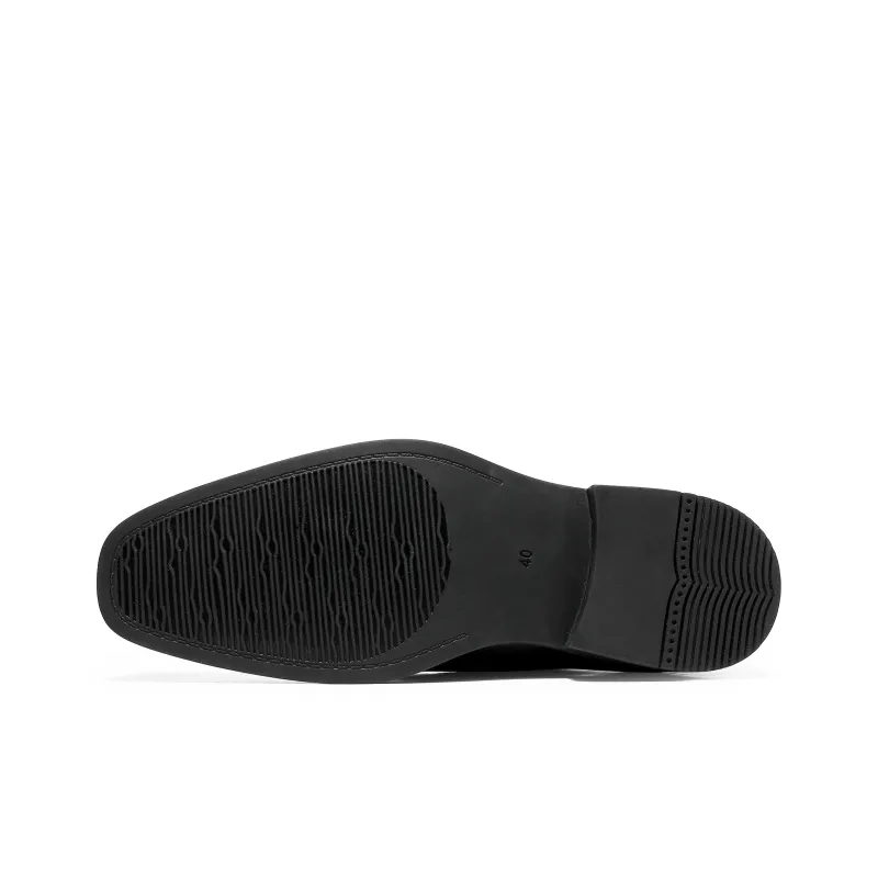 Desai Dress Shoes Men Low Top Black, Brown-4